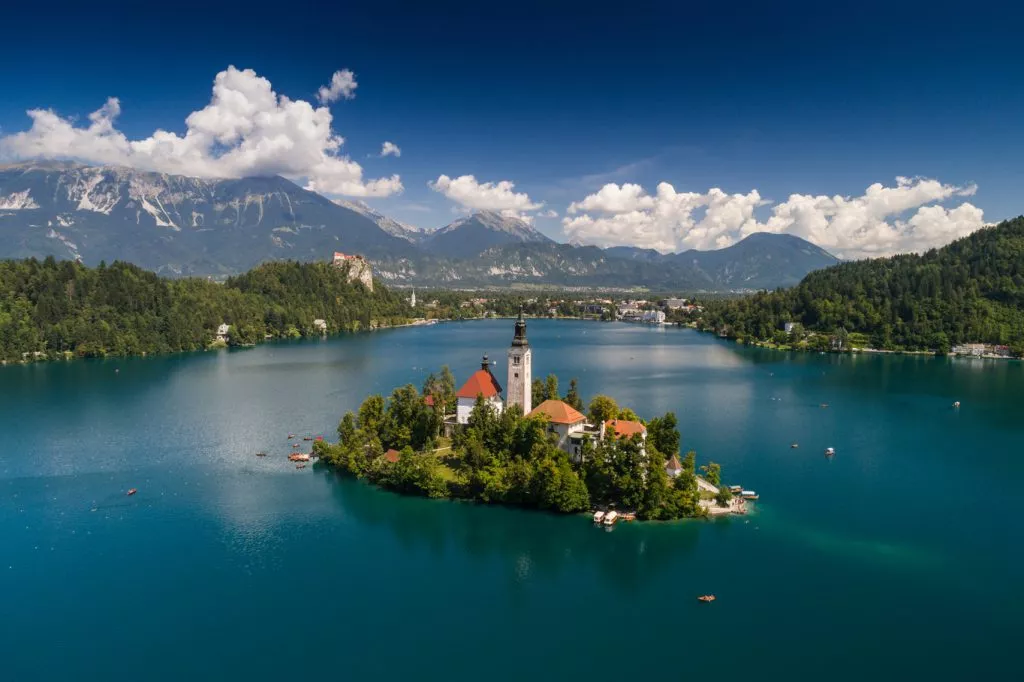 Île de Bled Slovénie 1