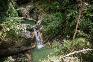 Feel the thrill of canyoning in the heart of lush valleys
