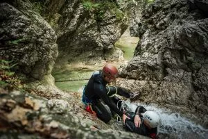 Canyoning in Slowenien
