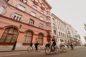 Visite de Ljubljana à vélo